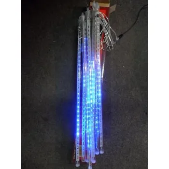 Vánoce PRC VÁNOČNÍ OSVĚTLENÍ - VENKOVNÍ RAMPOUCHY MODRÉ- 50CM