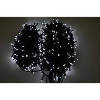 Vánoce PRC VENKOVNÍ VÁNOČNÍ OSVĚTLENÍ 500 LED - BÍLÉ