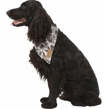 Obleček pro psa Šátek pro psy Trespass Alpha velikost XXS/S grey dog camo