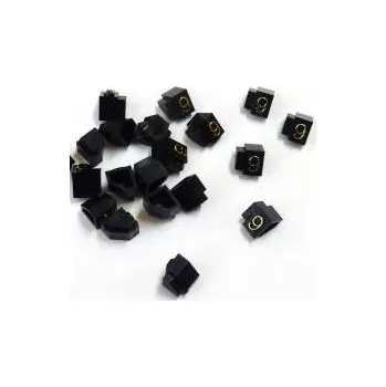 Dárková visačka Cenovky Q 3D, 6 x 9 mm, náhradní číslo "9", zlatý prolis, 20 ks