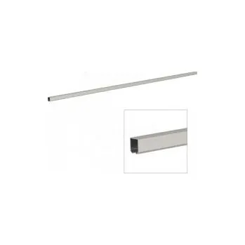 Prodejní regál Prodejní systém CUADRO, 9630 kolejnice pro závěsný systém, délka 3000mm,chrom