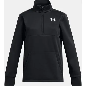 Dívčí mikina Dívčí mikina Under Armour Armour Fleece 1/2 Zip-BF velikost YXL black