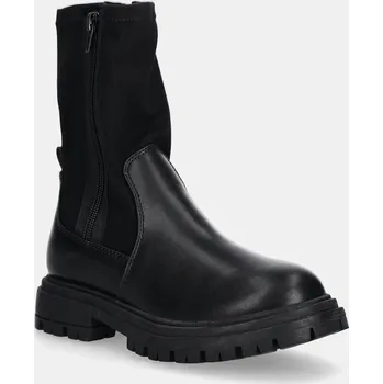 Dámské kozačky Dětské boty Calvin Klein Jeans černá barva, V3A5-83123 V3A5.83123.35.39 99X, EUR 37