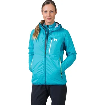 Dámská casual bunda Dámská hybridní bunda Hannah Nava Hoody velikost 40 scuba blue/enamel blue