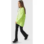 Dívčí tepláková mikina bez zapínání a s kapucí 4F velikost 164 žlutá