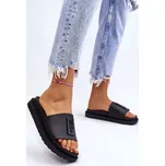 Dámské pantofle Big Star – černé velikost 41 černá