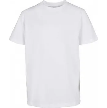 Dívčí tílko Build Your Brand Dětské tričko Basic ve zúženém a mírně prodlouženém střihu 160 g/m Barva: Bílá, Velikost: 110/116 BY158
