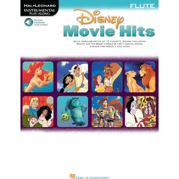 Hal Leonard Instrumental Play-Along Flute: Disney Movie Hits Noty
