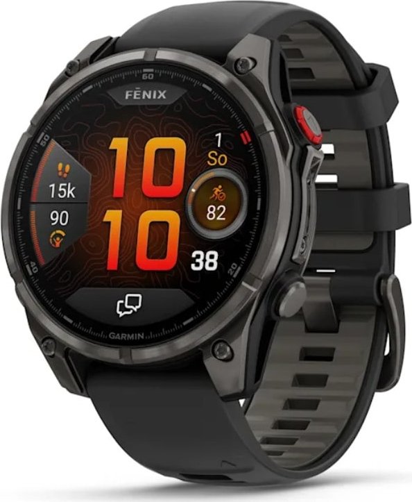 Garmin Fenix 8 PRO – 47 mm, AMOLED, Sapphire, Black/Pebble Grey 010-03198-01