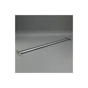 Prodejní regál VARIANT oválná traverza, délka 634 mm, chrom