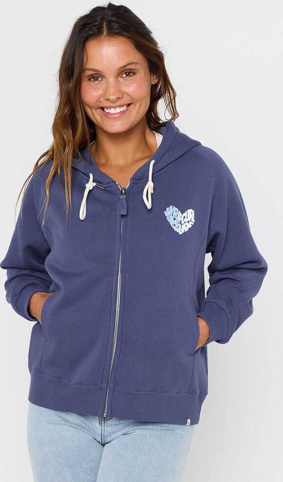 mikina RIP CURL Galcia Full Zip Fleece NAVY velikost oblečení XL