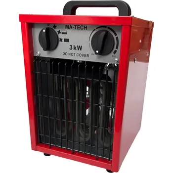 Průmyslové topidlo Elektrické topidlo Ma-tech 3 kW C (Elektrický přímotop)