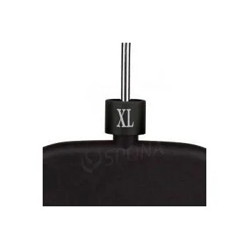 Ramínko Minireitery, značení "XL", černá barva, stříbrný potisk, 25ks