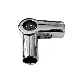 Prodejní regál Trubkový systém BLOCK 25, spojka čtyřcestná ORIGINAL pohyblivá, chrom