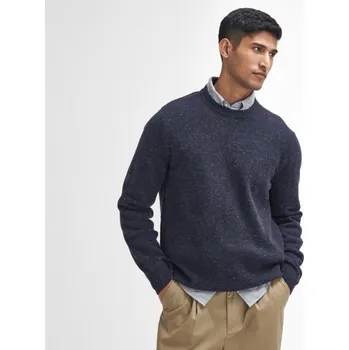Pánský svetr Barbour Tainsbury Crew Neck Jumper — Navy