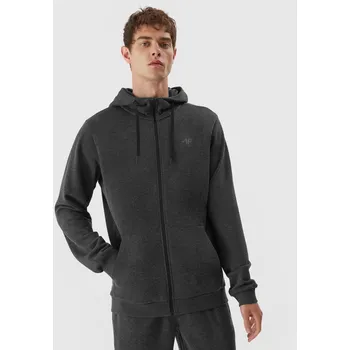 Pánská mikina 4F Pánská bavlněná mikina XXL šedá