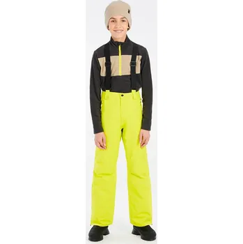 Snowboardové kalhoty Chlapecké lyžařské kalhoty Protest SPIKET JR velikost 128 limone