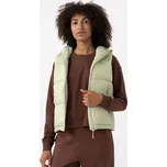 Dámská prošívaná vesta velikost XL light green