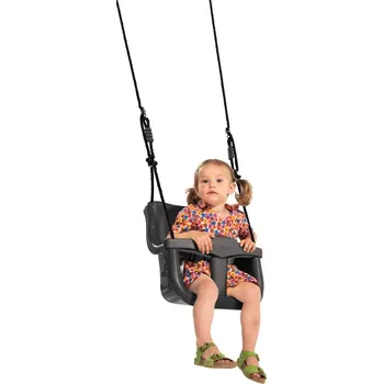 Dětská houpačka KBT Dětská houpačka Baby Luxe antracit