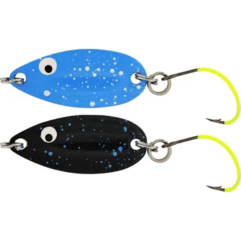 Umělá nástraha Westin Plandavka Fidusen Slim Black/Blue Splat Ultimate 3,3 cm 3 g