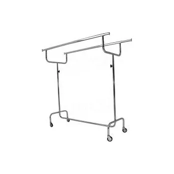Věšák Štendr/stojan na šaty 1005C dvojitý, výška 125-230cm,šířka 150-210cm,kovová kolečka