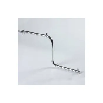 Prodejní regál Prodejní systém SPOT 12, zalomené rameno, délka 320 mm, chrom