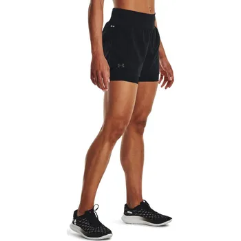 Dámské kraťasy Dámské běžecké kraťasy Under Armour Run Elite 2in1 Short velikost XL black