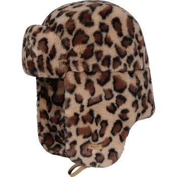 Čepice Zimní čepice Barts LUCERNE BOMBER Print Brown velikost O/S