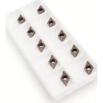 Příslušenstí k soustruhu Výměnná břitová destička DCMT070204 - na nerez, sada 10 ks