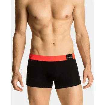 Pánské spodní prádlo Pánské boxerky ATLANTIC Premium velikost S černá