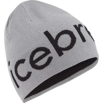 Čepice ICEBREAKER Icebreaker Beanie, Alloy/Black velikost: OS (UNI)
