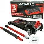 Matabro MB-LPJ3T, Nízkoprofilový hydraulický zvedák (hever) s pojezdem, 3t