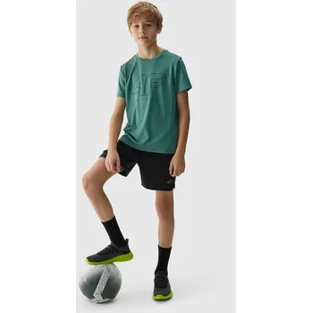 Oblečení a móda Chlapecké sportovní rychleschnoucí šortky 4F velikost 134/140 černá