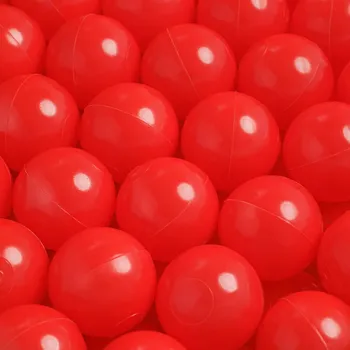 Míčky do suchého bazénu 50 ks Plush Nest - Red