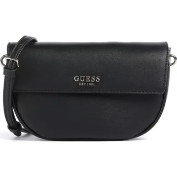 Guess půlměsíc crossbody kabelka černá