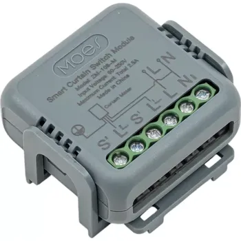 Centrální jednotka pro chytrou domácnost MOES Smart Curtain Switch Module - Zigbee DIY ovladač rolet