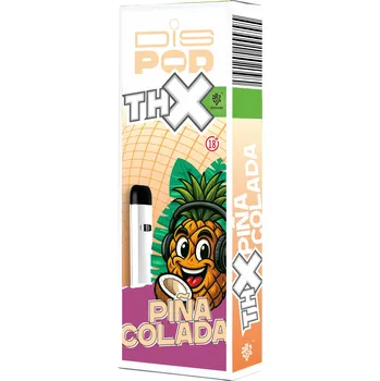 CBD THX jednorázový vape disPOD Pina Colada Obsah: 0,5ml