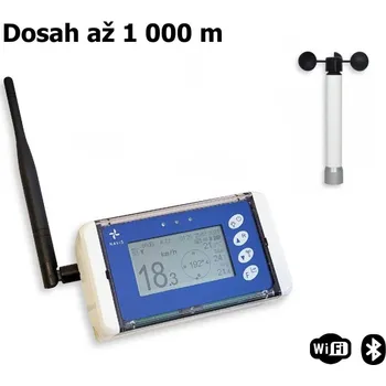Anemometr Bezdrátový měřič rychlosti větru s dlouhým dosahem WL13X-WS