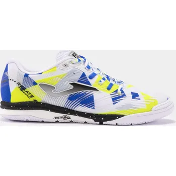 Pánská sportovní obuv Pánské sálovky Joma Regate Rebound 2402 White Yellow velikost bot 40 bílá