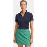 Dámské polo triko Under Armour Drive SS Rib Polo velikost L midnight navy