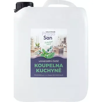 Univerzální čisticí prostředek PragoSan Univerzální čistič KOUPELNA KUCHYNĚ s vůní eukalyptu 5 l