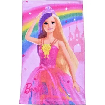 Carbotex Froté ručník Barbie Růžový svět 30 x 50 cm