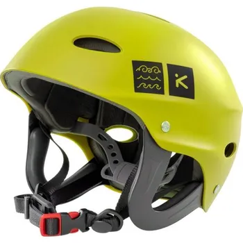Vodácká přilba Hiko Sport Buckaroo Plus Lime Červená-S/M + DÁREK