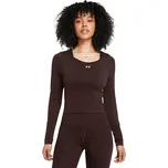 Dámské tričko Under Armour Train Seamless LS velikost L brown