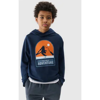 Chlapecká mikina Chlapecká mikina 4F velikost 140 modrá