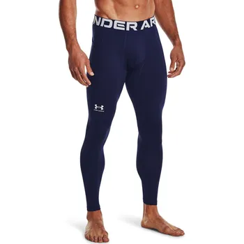 Pánské zimní kompresní legíny Under Armour Armour Leggings velikost XS midnight navy