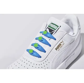 Tkaničky do bot Dětské elastické tkaničky Hickies (10ks) - modro/zelená velikost OSFA blue / green