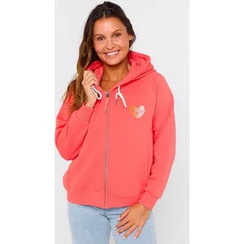 Dámská mikina mikina RIP CURL Galcia Full Zip Fleece WATERMELON velikost oblečení S