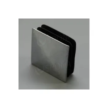 Prodejní regál Prodejní systém FOUR, záslepka 40 x 40 mm, pochromovaná