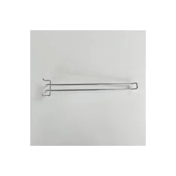 Prodejní regál PEG háček EURO, délka 300 mm, drát 5 mm, chrom